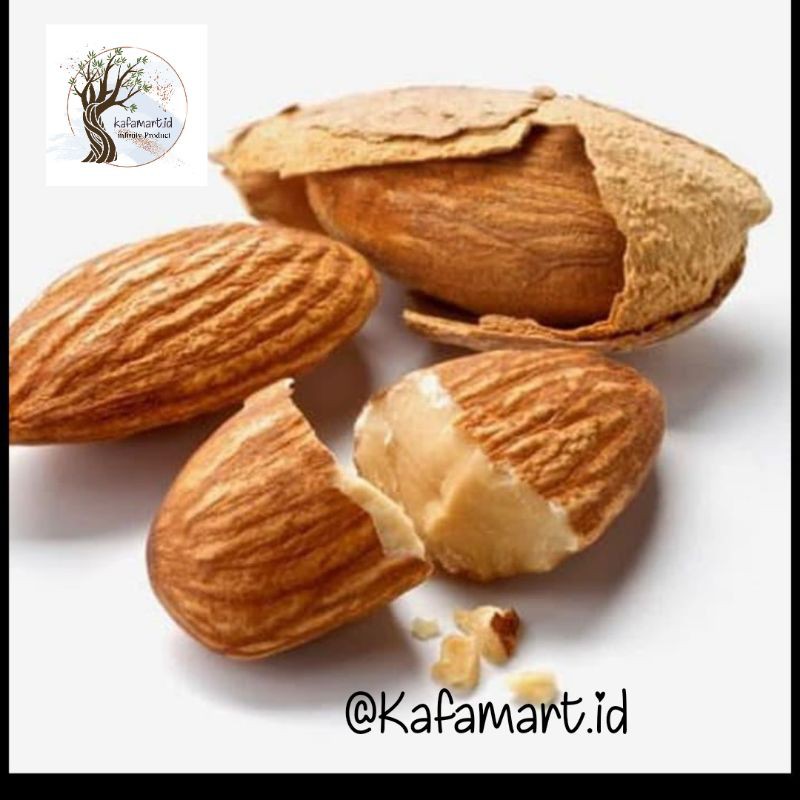 

KACANG ALMOND CREAMY MILK IN SHELL 500 Gr - kacang almon panggang cangkang milk flavor