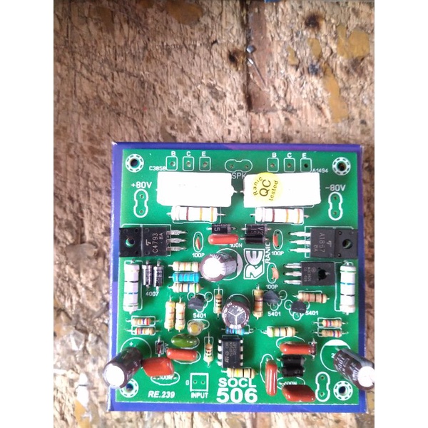 Kit socl 506 super ocl 506 driver power amplifier ( 852 )