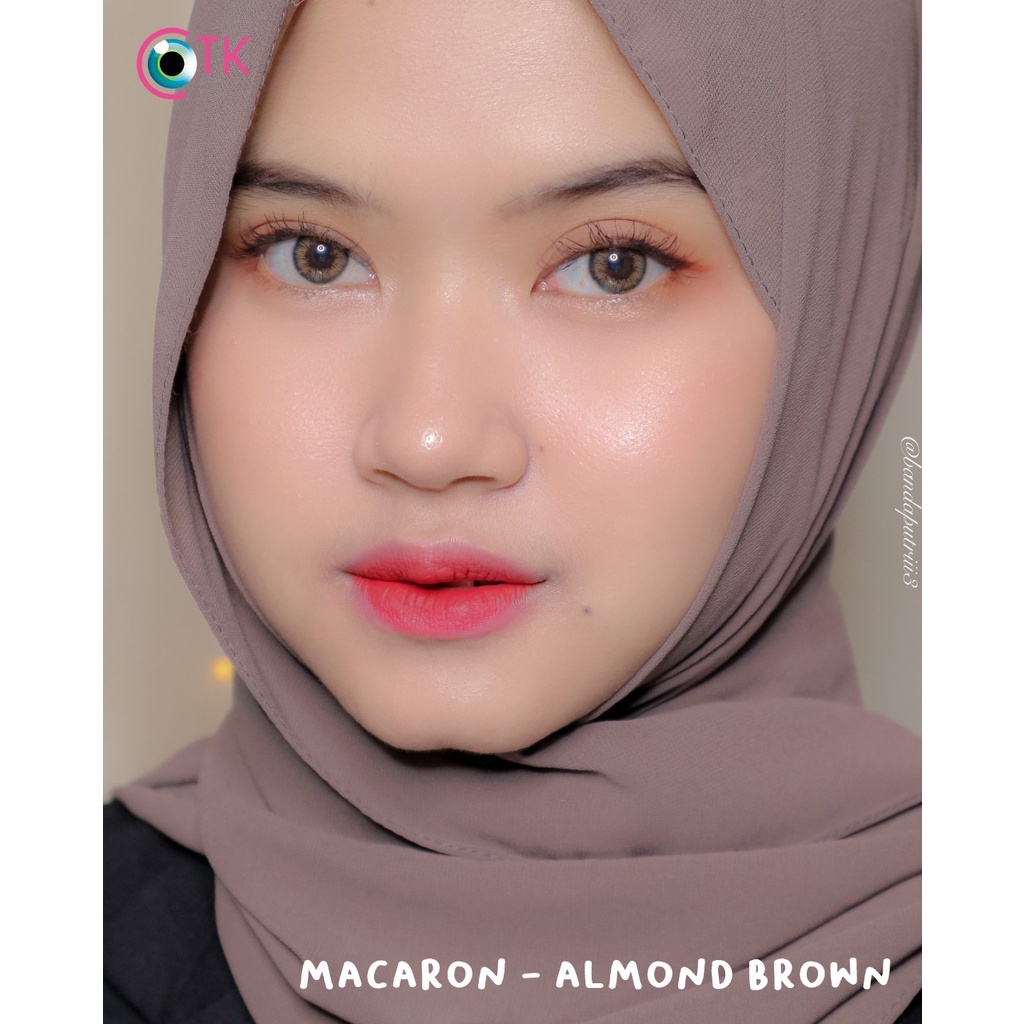 Softlens MACARON Normal kontak lensa warna soflen