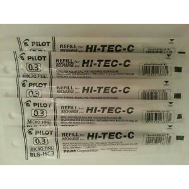 

Refill Isi Pen Hitec Pilot Hi-Tec-C 0.3mm / Isi Tinta Pulpen Hi-Tec-C 0.3mm