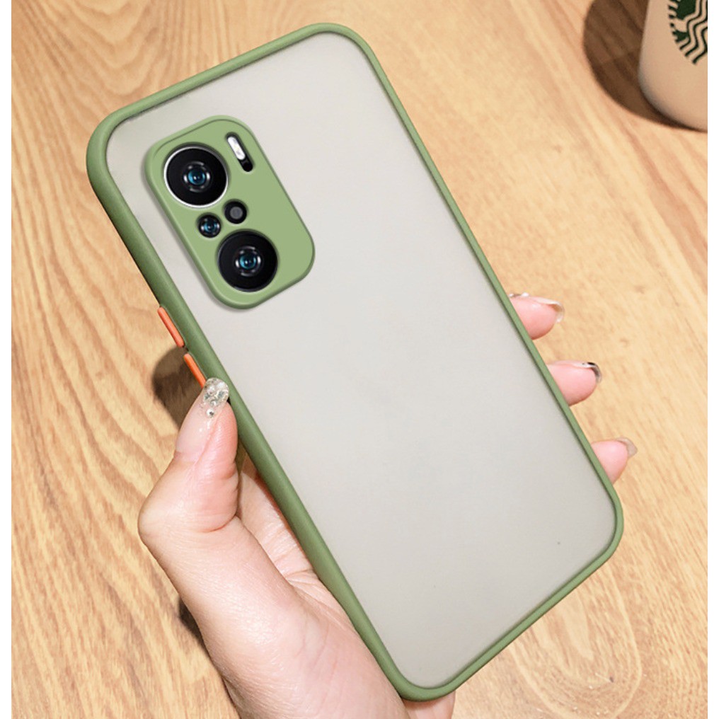 Case Dove Xiaomi Redmi Note 10 10s Frosted Camera Case Cover