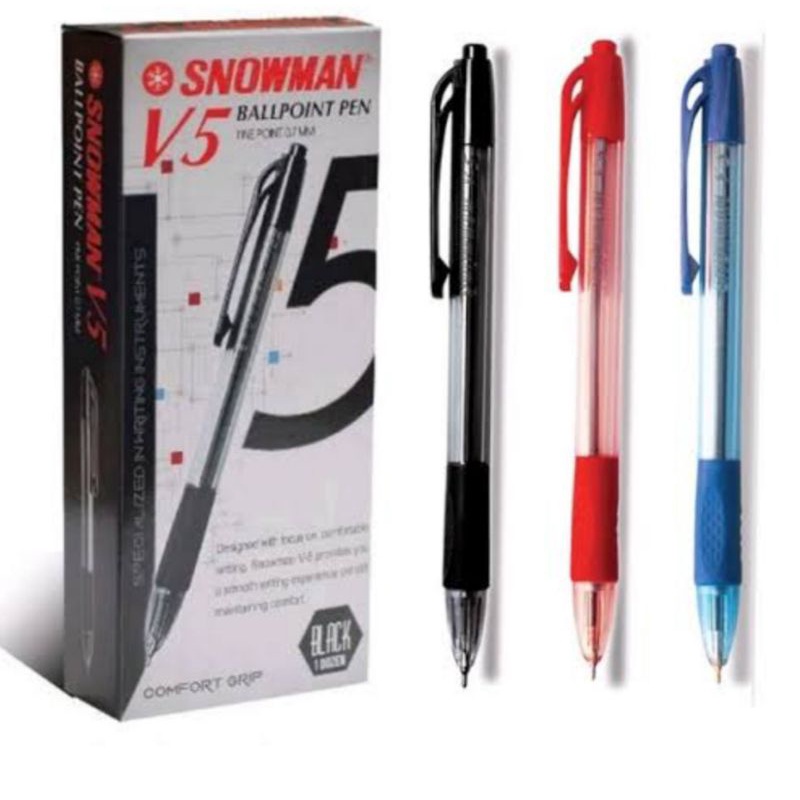 

Pulpen snowman V5