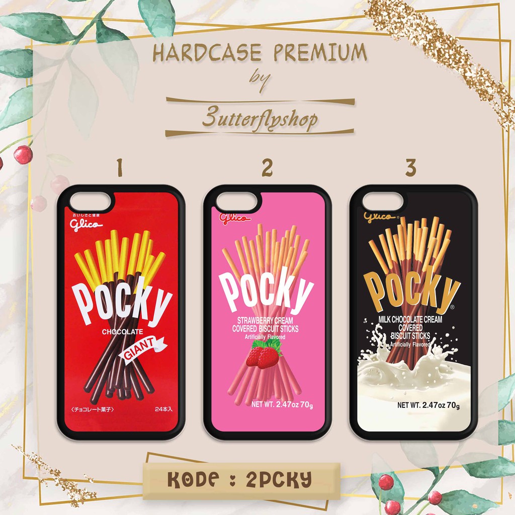 Hardcase Pocky casing case HP xiaomi samsung iphone oppo vivo realme redmi meizu