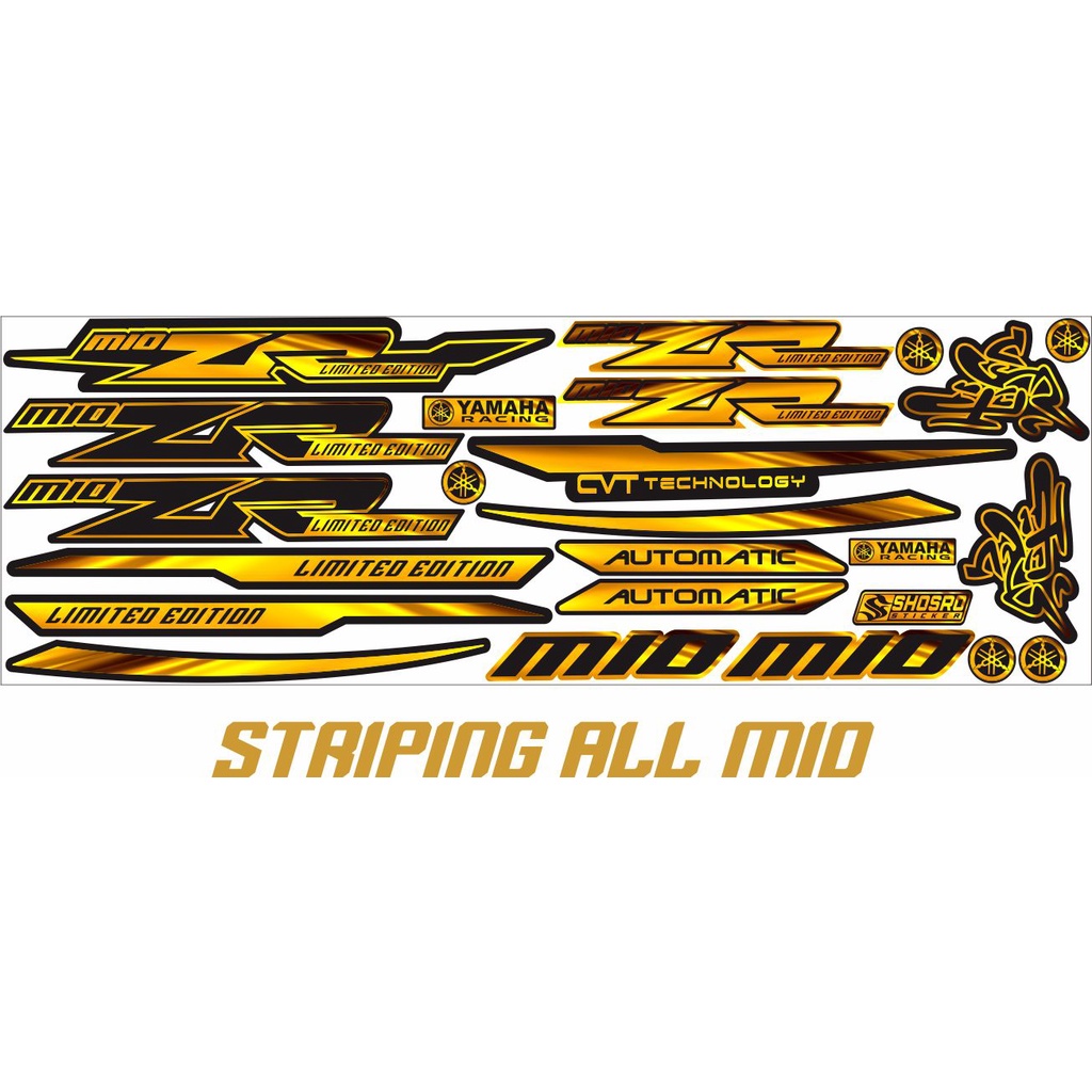 STRIPING MIO GOLD MIO SMILE