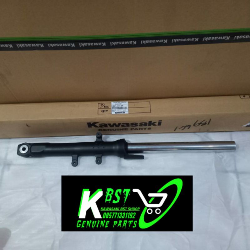 SHOCK DEPAN KIRI ASSY NINJA RR MONO ORIGINAL KAWASAKI