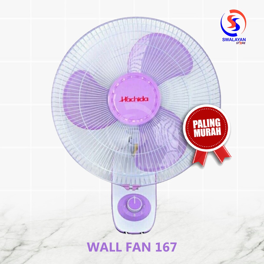 KIPAS ANGIN WALLFAN HACHIDA WF 167