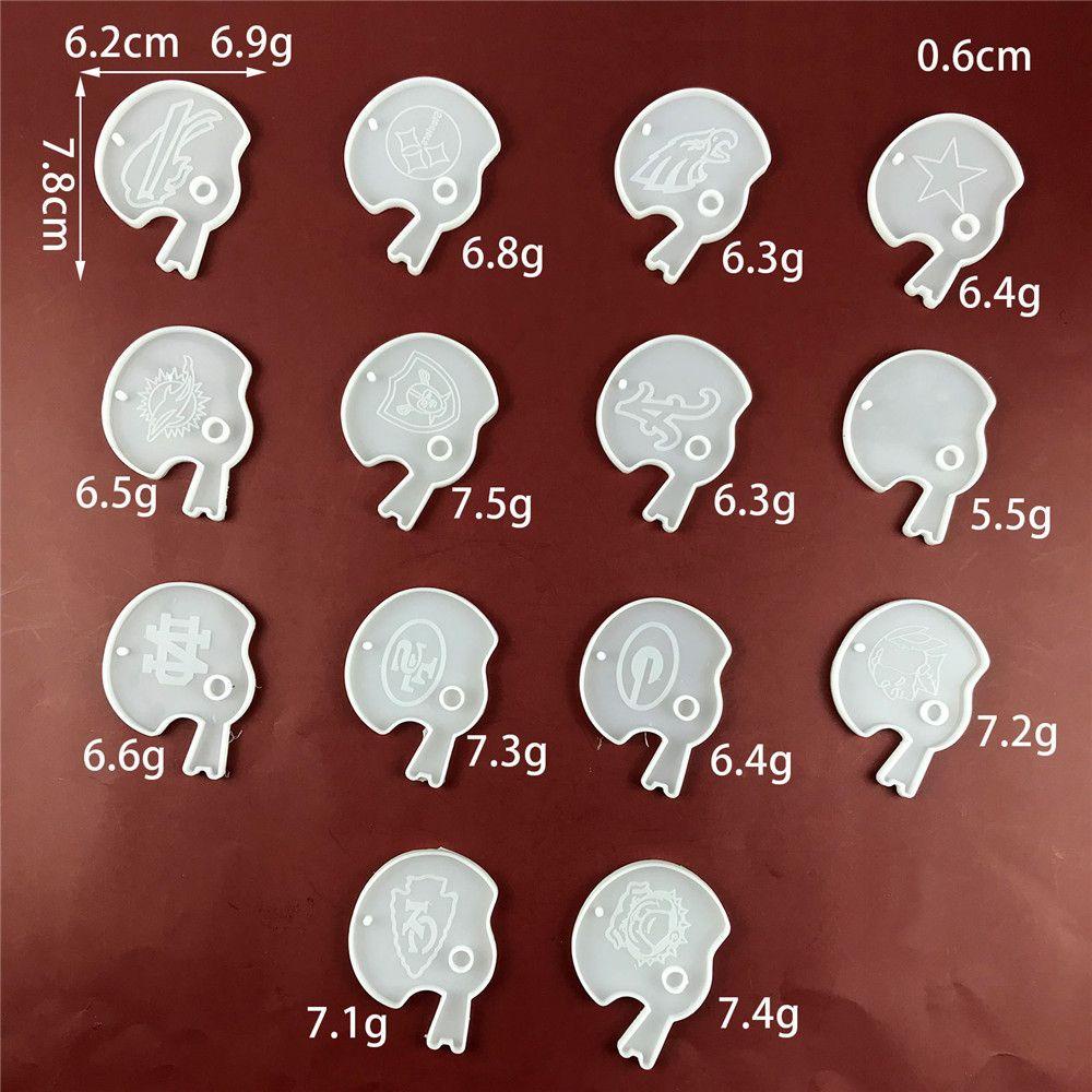 R-flower Helm Cetakan Resin Kerajinan Permen Coklat Clay Mold Alat Membuat Perhiasan