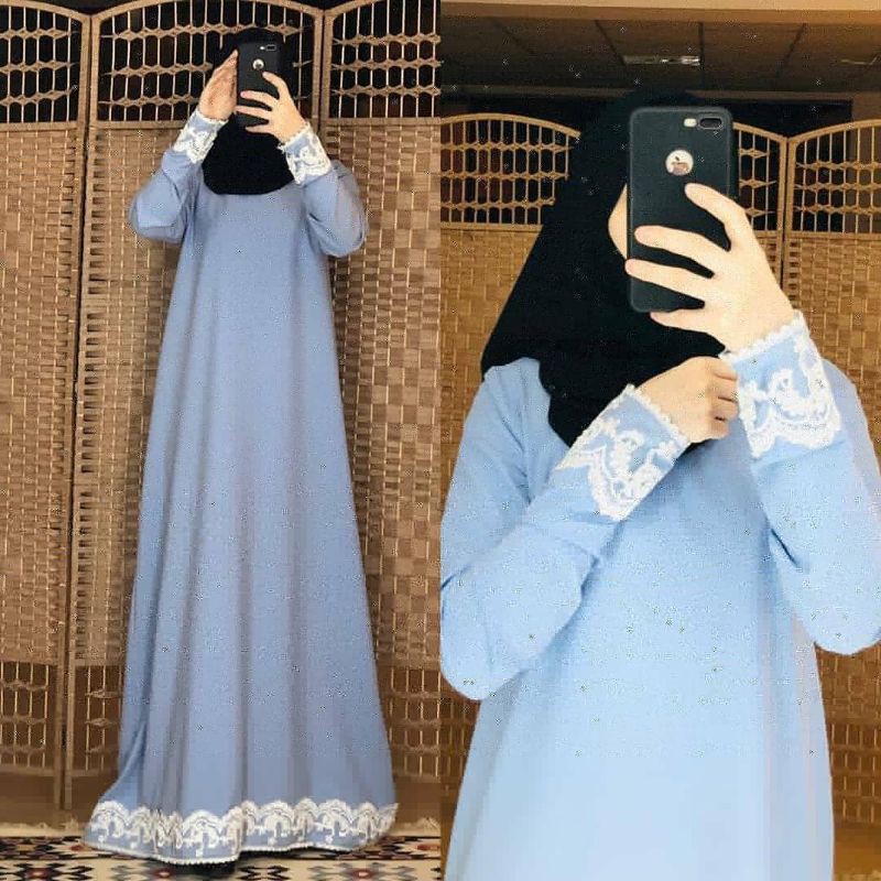 damia dress gamis simpel
