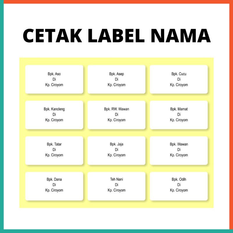 

Jasa Print Label Nama Undangan Pernikahan 103 Polos Termurah