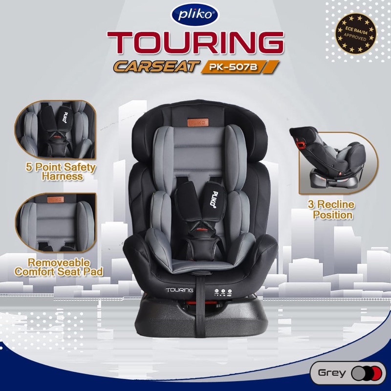 Makassar Promo! Carseat Bayi Pliko Touring PK 507B / Car seat Pliko / Dudukan Mobil Bayi Pliko