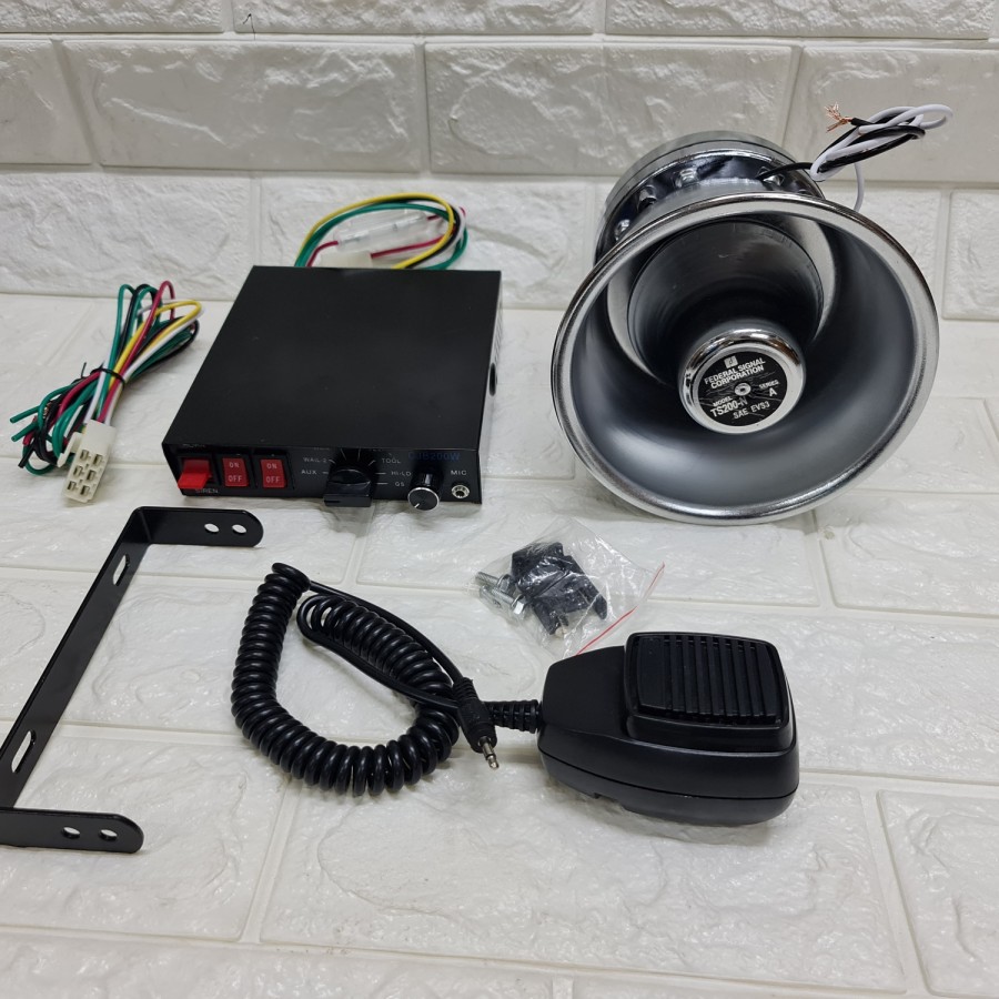 Klakson modul sirine patwal 6 suara