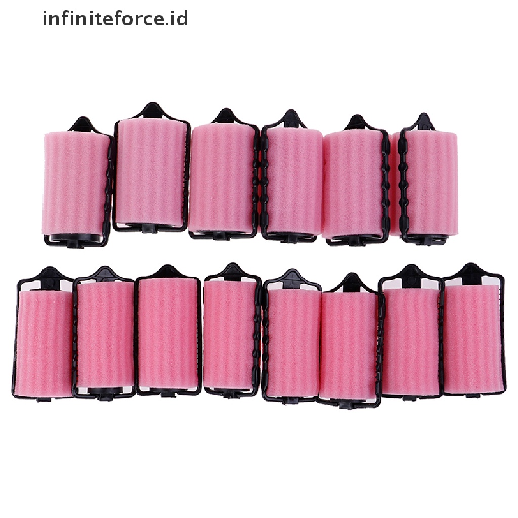 (infiniteforce.id) 6 / 8 Pcs Roller Pengeriting Rambut Diy Bahan Busa