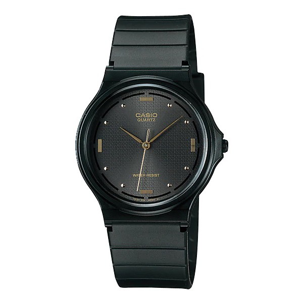 Casio Original MQ-76-1A / MQ76-7A1 9A Jam Tangan Unisex Analog Rubber Karet Hitam