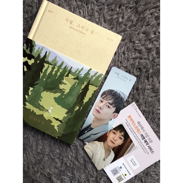 [PRELOVED] ALBUM EXO CHEN APRIL AND FLOWER