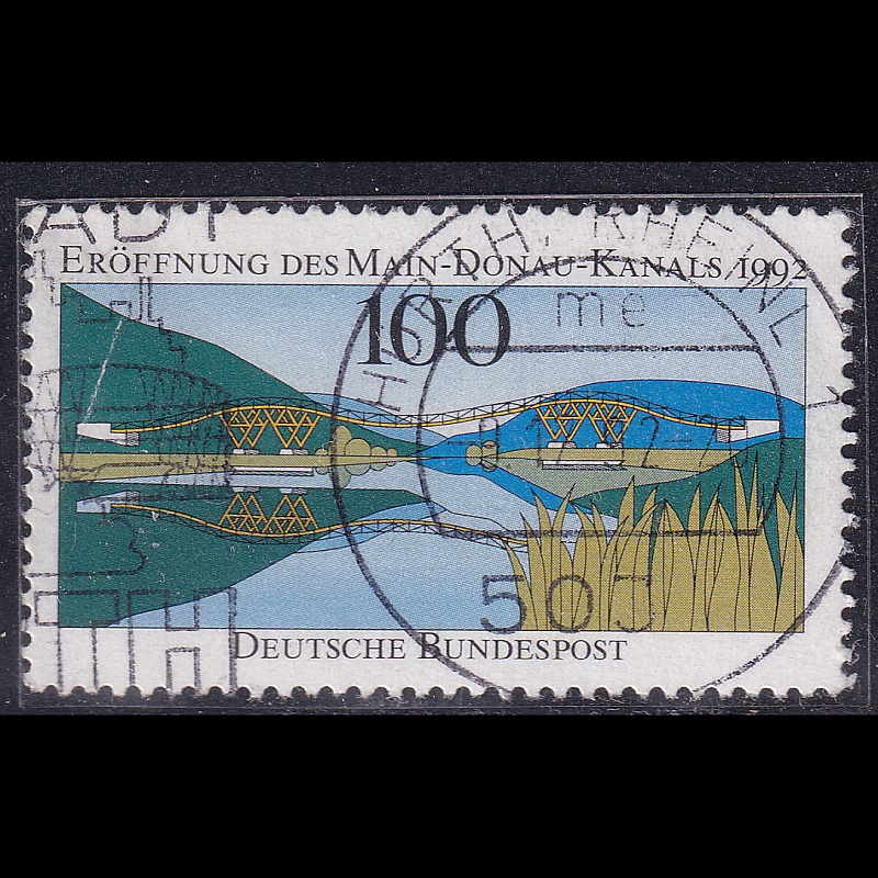

Prangko Germany 1992 - The Opening of the Main-Danube Canal