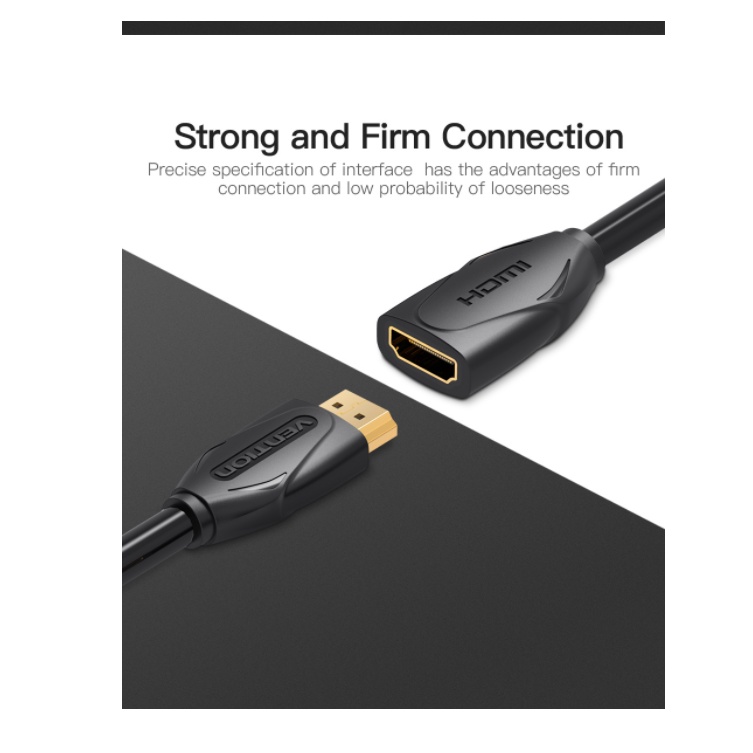 Vention Kabel HDMI Male to HDMI Female Cable Extension 2m 3m 5m