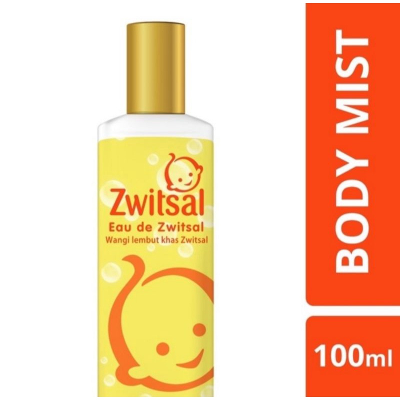 parfum Zwitsal switsal switzal Body Mist 100Ml