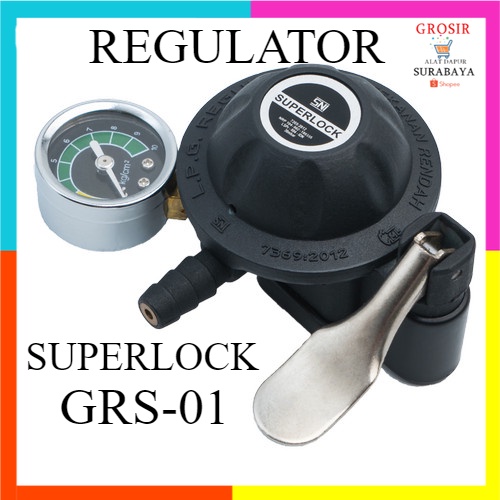 REGULATOR SUPERLOCK GRS 01 / REGULATOR GASCOMP SUPERLOCK GRS-01