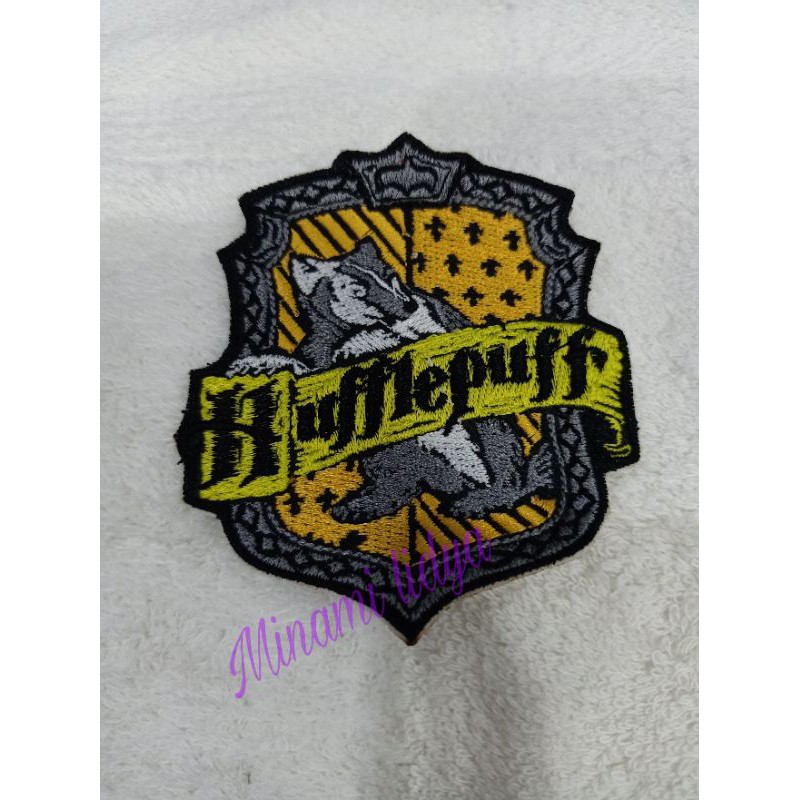 bordir emblem patch harry poter ukuran kecil motif A