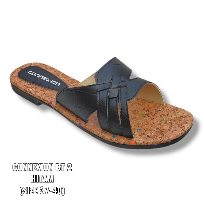 sandal selop connexion terbaru elegan