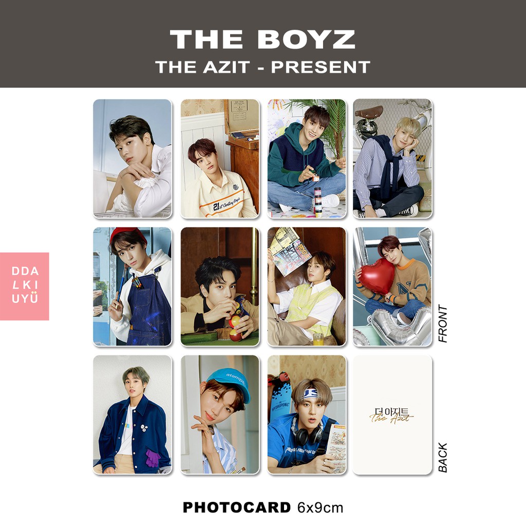 THE BOYZ - photocard [THE AZIT - PRESENT]
