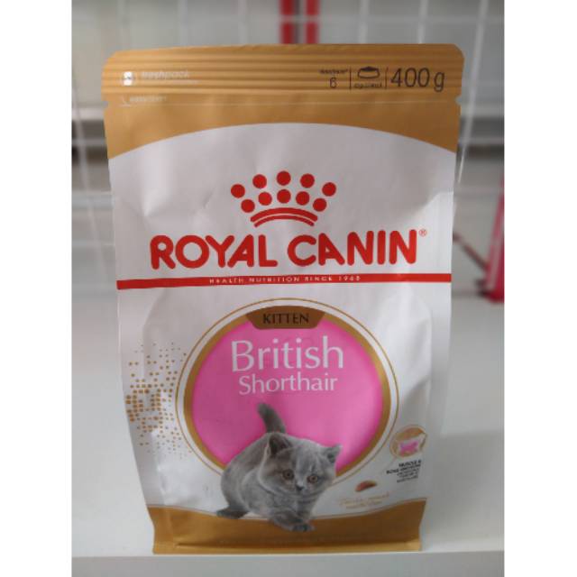 Makanan Kucing Royal Canin Kitten British ShortHair 400 Gram