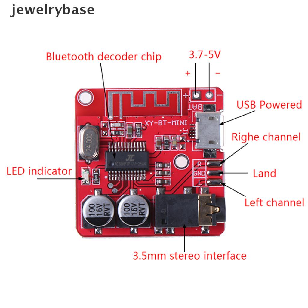 Modul decoder mp3 Player wireless bluetooth 3.7-5v Support tf card