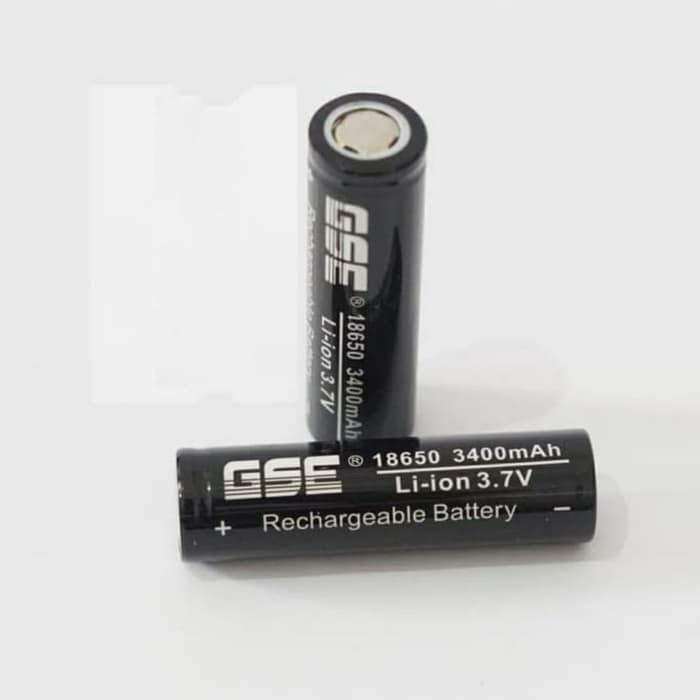 Baterai Kipas Portable 18650 GSE 3400 mah 40A 3.7 V