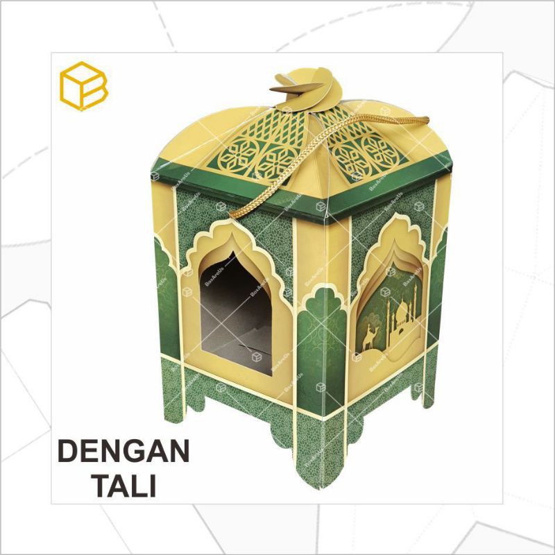 

Toples Box Lebaran - Packaging Lebaran-Kotak Kue Kering ISI 5PCS