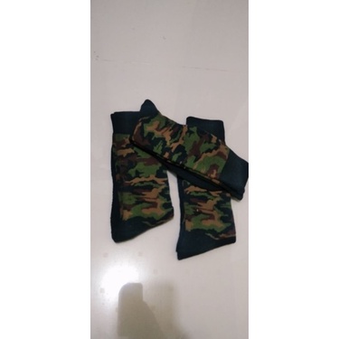 kaos kaki Harpist Outdoor loreng army Brimob gambar real pick peking rapih