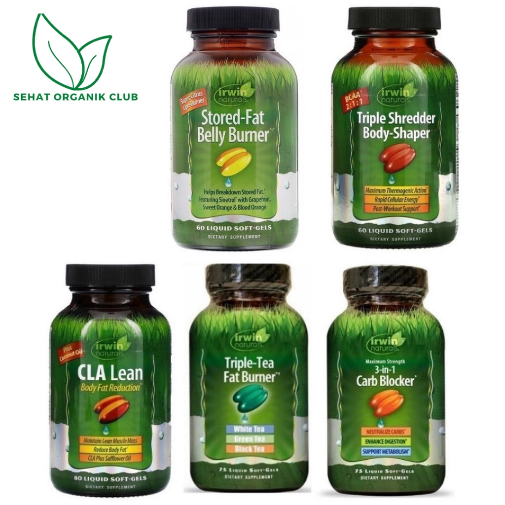 Jual Irwin Naturals Triple Tea Fat Burner 75 Liquid Softgels ; 3 In 1