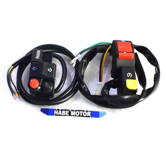 Lihat Detal saklar kanan kiri saklar variasi motor saklar klakson sen lampu stater [SALE]off40%