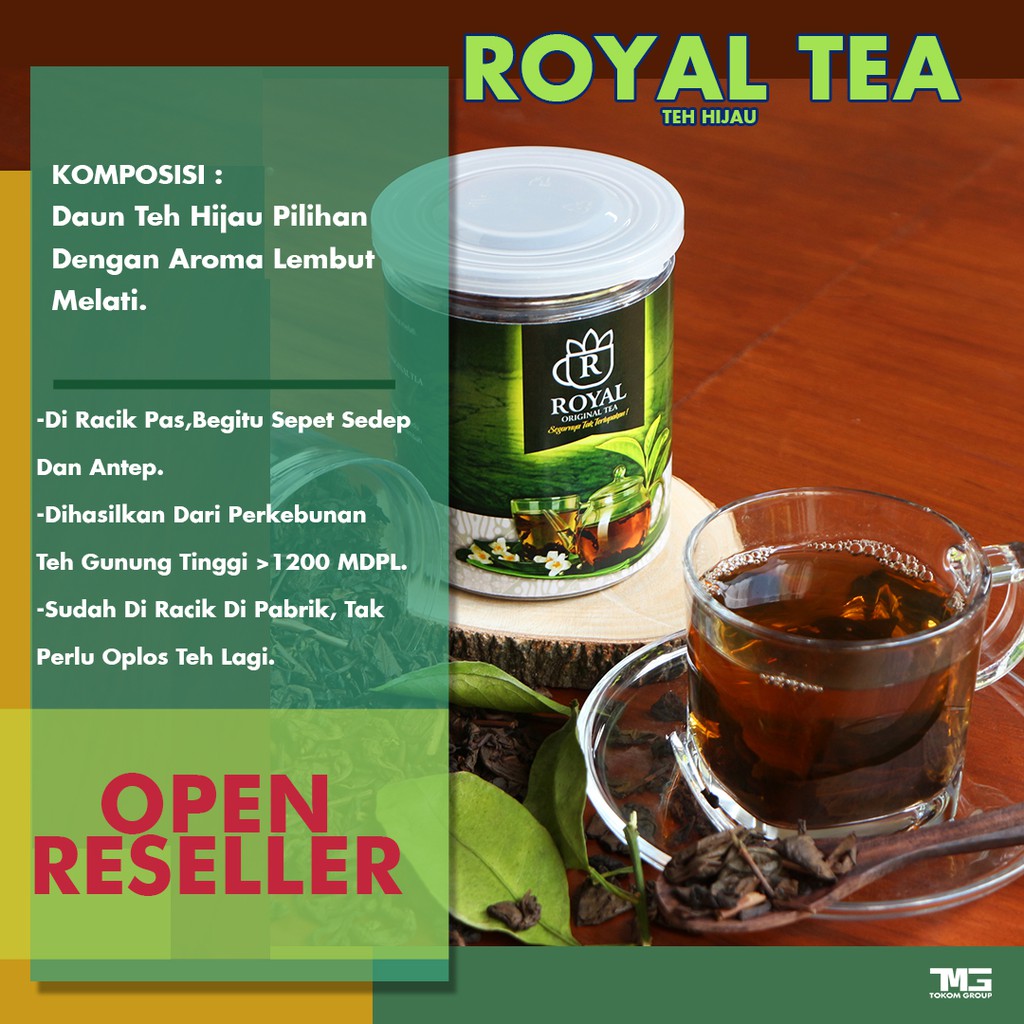 

Royal Tea Teh Hijau Herbal Kesehatan