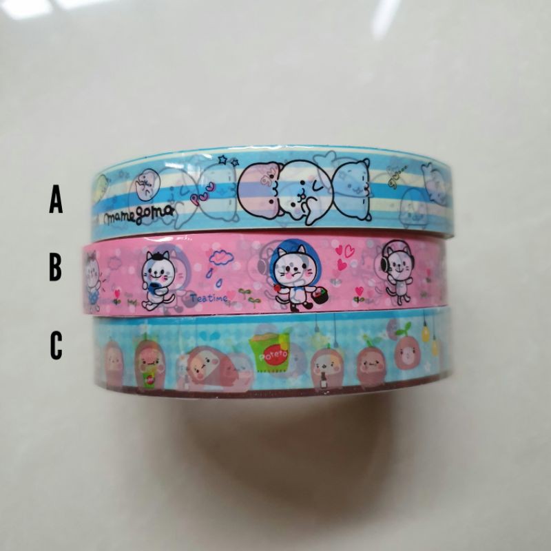 

deco tape / selotip plastik