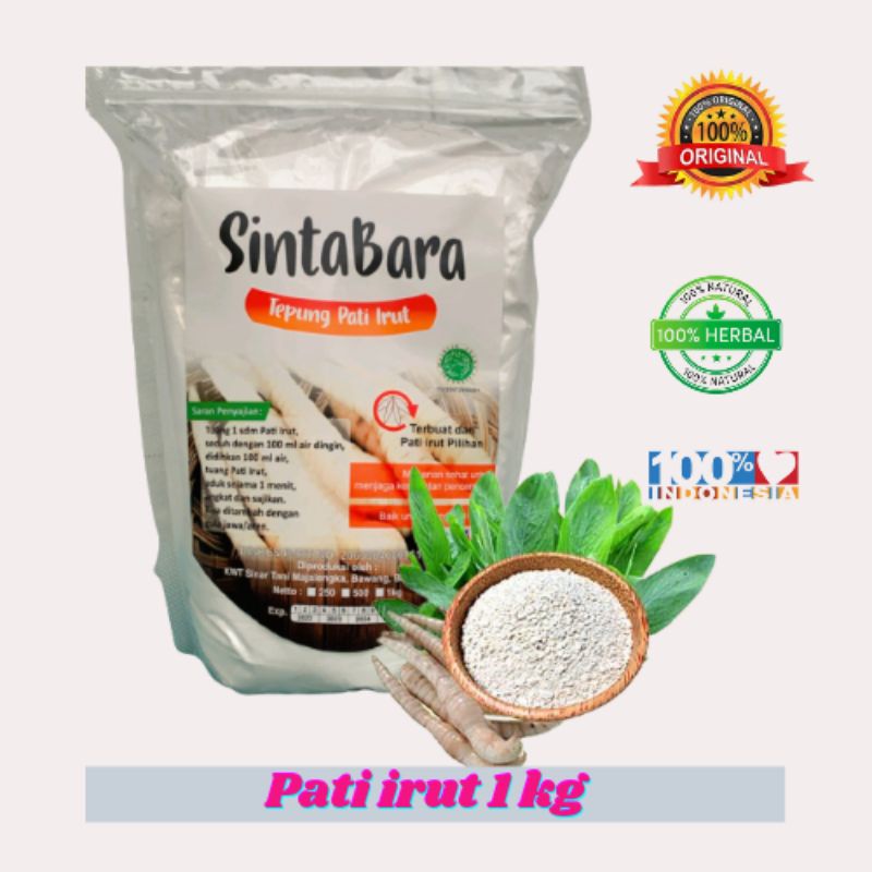 

Pati irut asam lambung 1kg premium kemasan pouch gridA pati garut pati angkrik