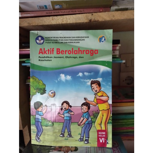 buku aktif berolahraga/pendidikan jasmani olahraga dan kesehatan/penjaskes kelas 4 sd/IV SD bse/bos/