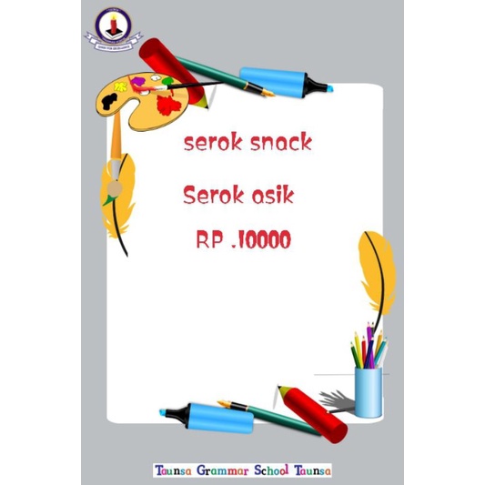 

serok snack+1 popcorn+capit permen+bonus