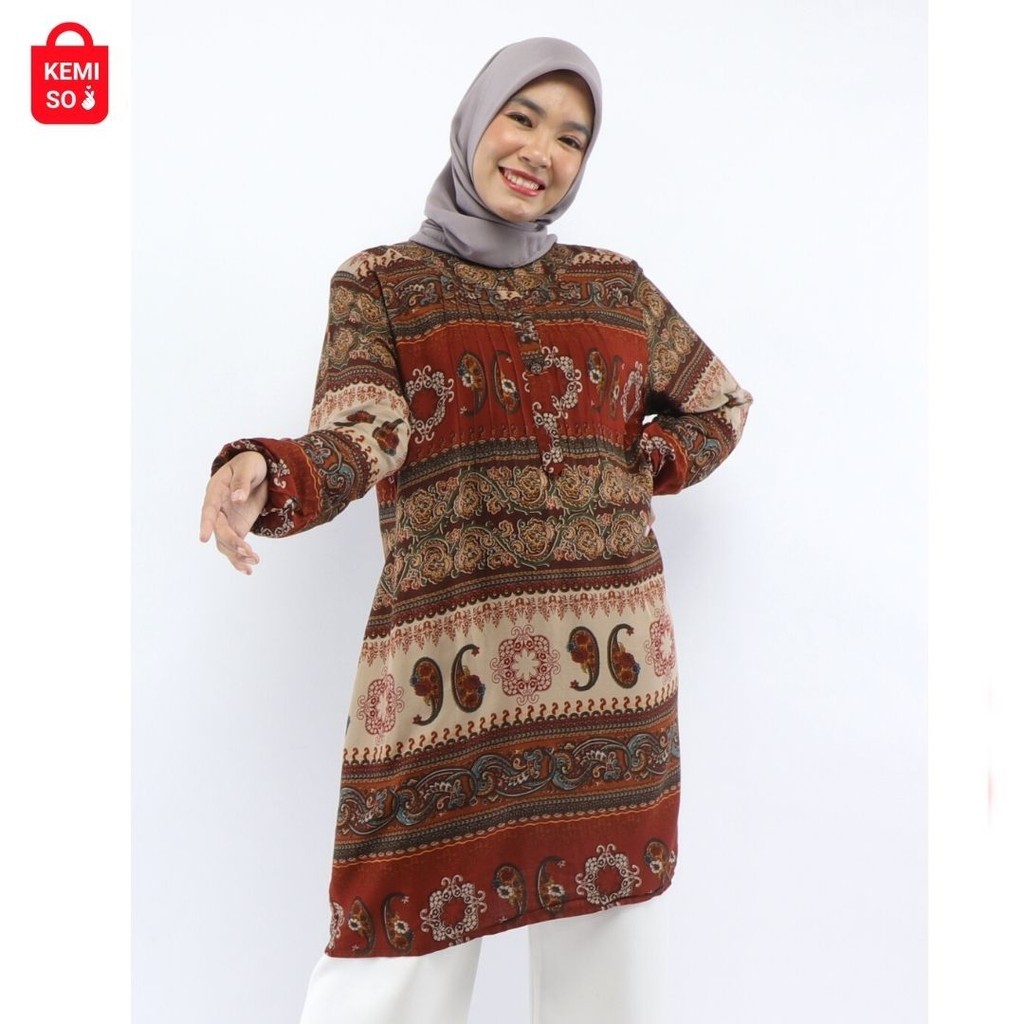 Tunik Batik Wanita Annie All Size