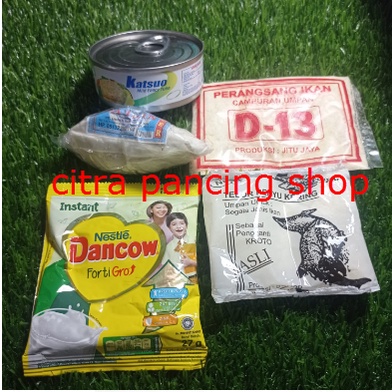 Umpan Jadi Ikan Mas - Paket Umpan ikan Mas putihan