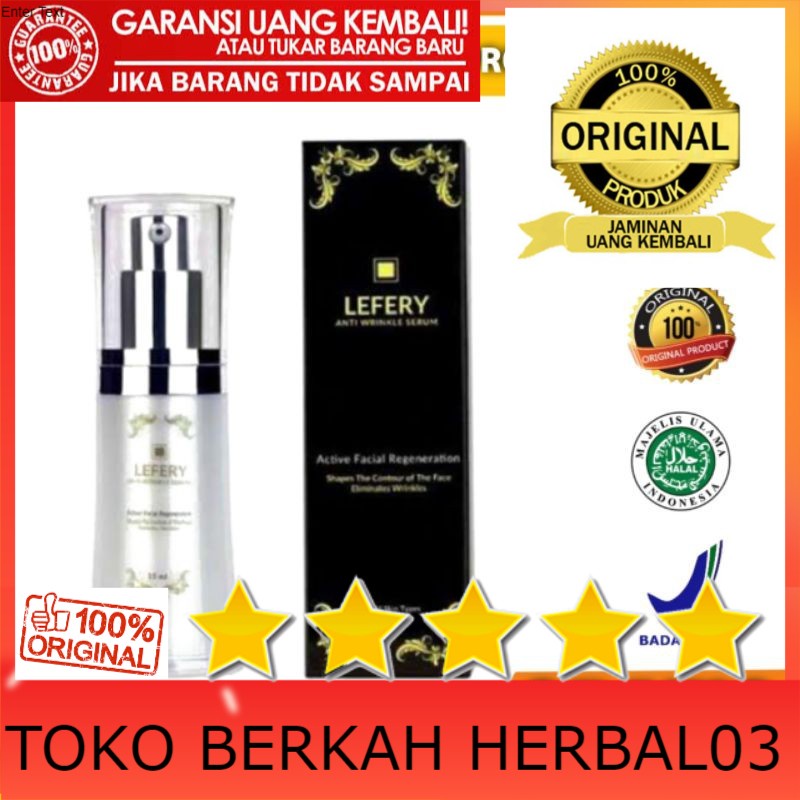 100% ASLI Lefery Anti Aging Serum Wajah Acr Lefery Asli Original | Lune Serum Wajah