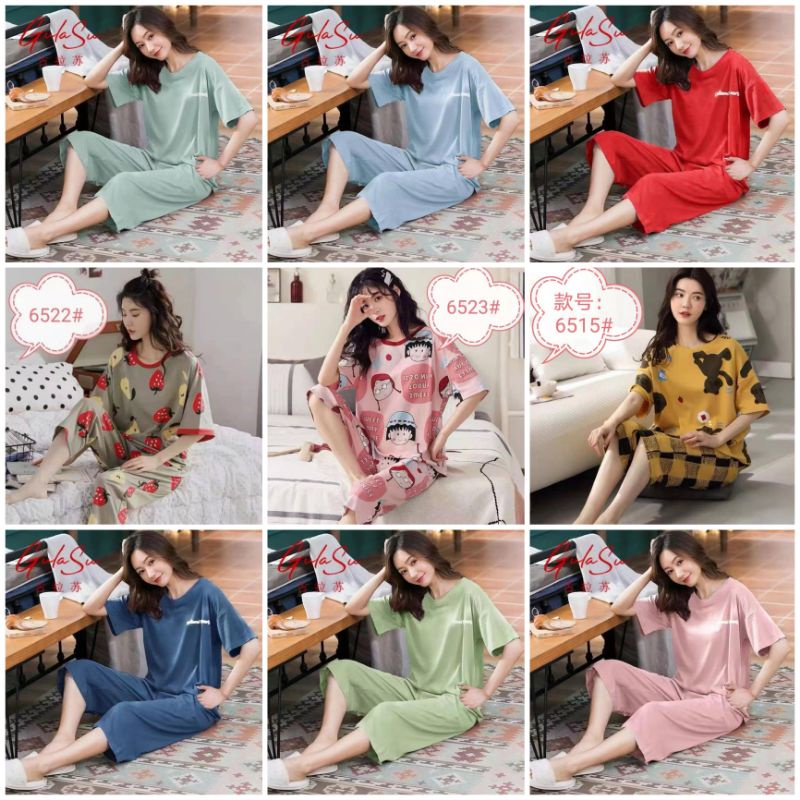Piyama wanita import/fashion wanita/baju tidur murah C16-C1