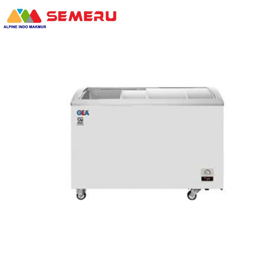 GEA SLIDING CURVE GLASS FREEZER 303 L SD-303 (KHUSUS MAKASSAR)