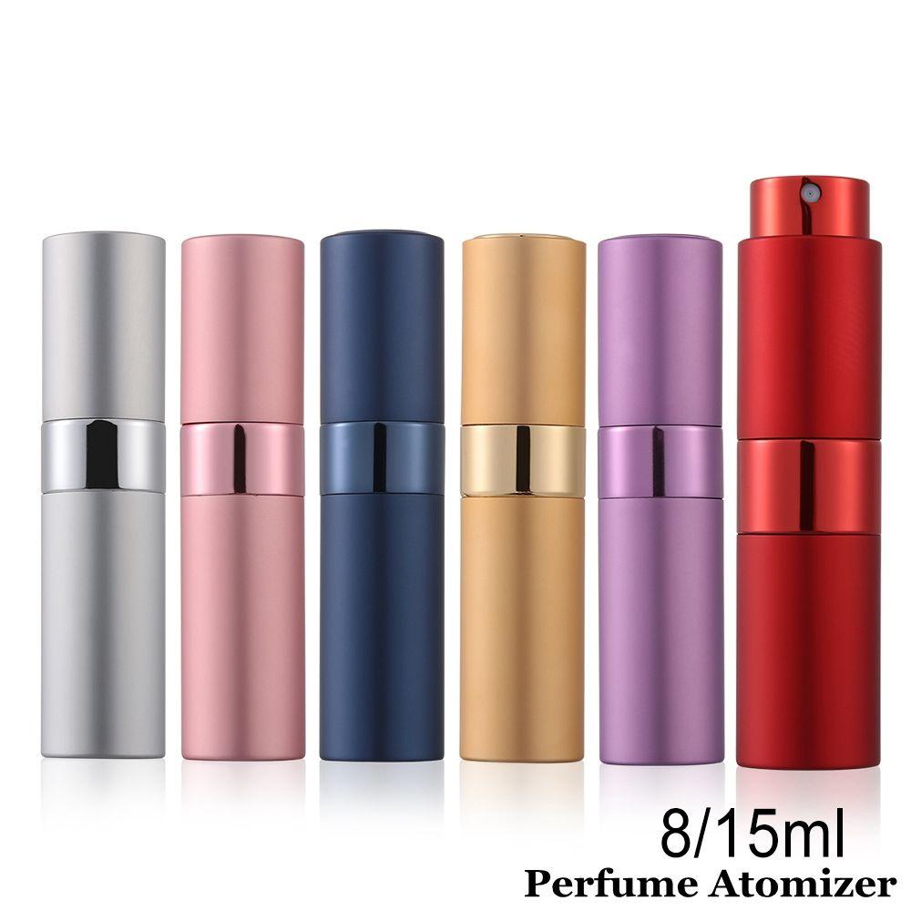 Nanas8/15ml Parfum Atomizer Baru Wanita Kecantikan Mini Travel Size Spray Case