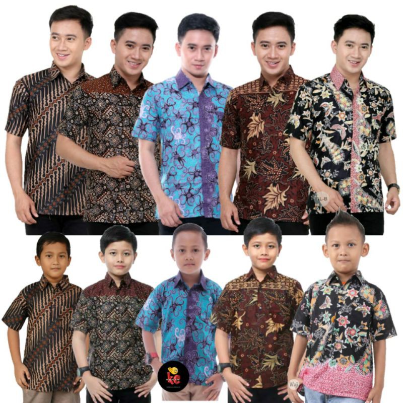 Best Seller Couple Sweet || Couple Batik Ayah Dan Anak Cowok mwRGj7s5NnAQZ