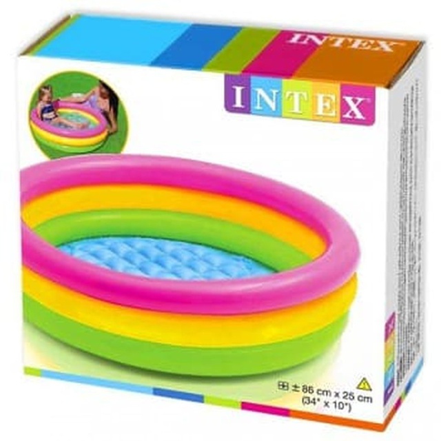 INTEX Kolam Renang Anak Sunset Glow Baby Pool 58924