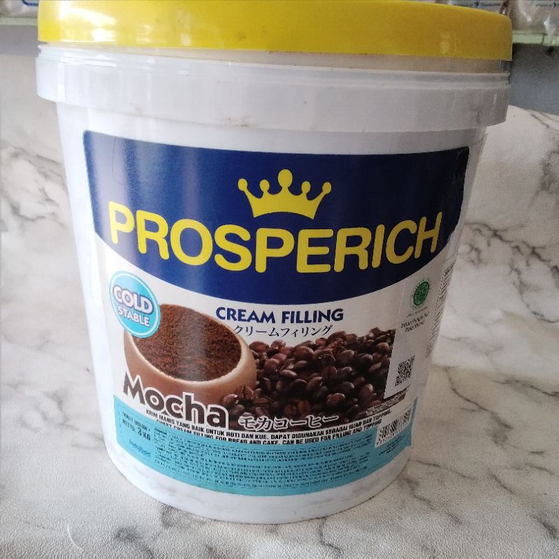 

Prosperich Cream Filling Mocha 250 gr ( Repack)
