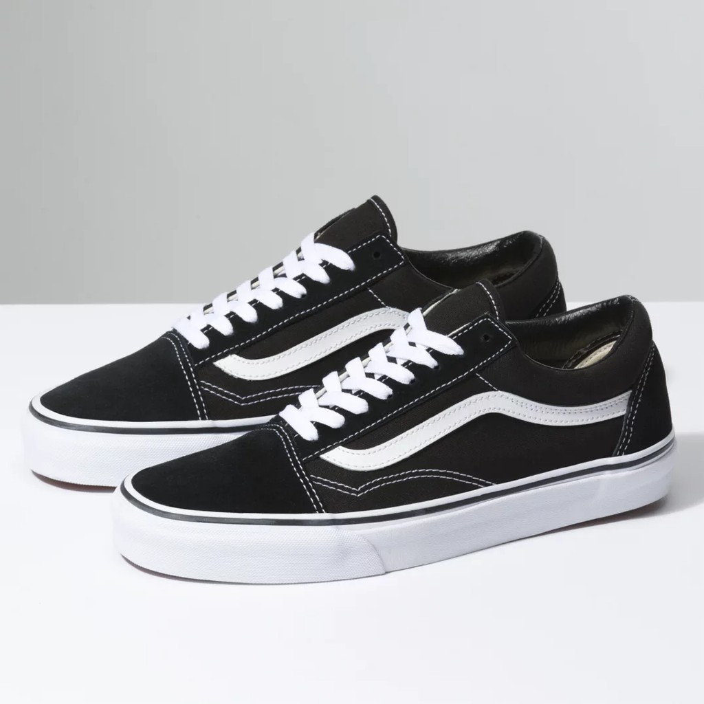 [BNIB] SNEAKERS VANS OLDSKOOL NAVY/BW/Port Royale White GLOBAL SEPATU-BW
