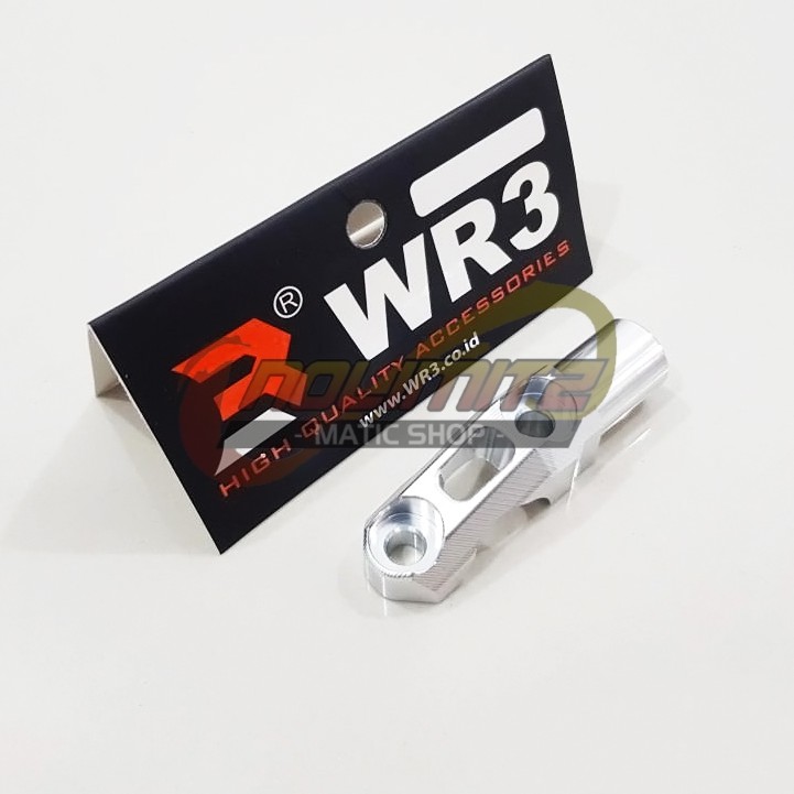 Breket Dudukan Mirror Holder Lubang Baut Spion Stang WR3 Universal