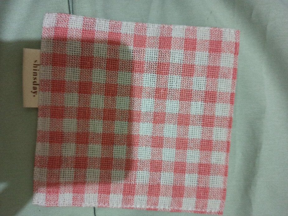 Coaster / Tatakan Gelas Kotak Kotak Korea