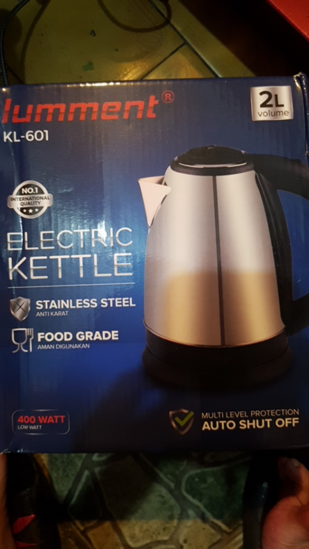 Teko Listrik / Kettle Listrik 2 Liter Lumment – Kl601